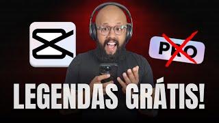 AGORA SIM CapCut: Legendas Automáticas de Graça! [FUNCIONANDO 2024]