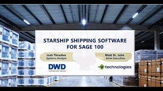 StarShip Shipping Software for Sage 100