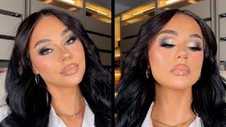 im baaaack a wholesome makeup tutorial | night out glam