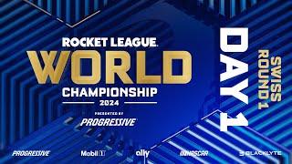 Rocket League World Championship 2024 | Day 1 | Swiss Round 1