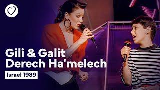 Gili & Galit - Derech Ha'melech - Israel  - Grand Final - Eurovision 1989