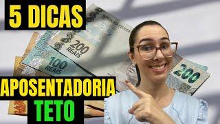 5 dicas para você conseguir se aposentar com o teto do INSS