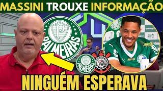 MASSIINI TROUXE INFORMAÇÃO "QUENTE" DE DENTRO DO PALMEIRAS.