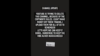 ******** CHANNEL UPDATE ********