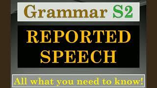 REPORTED SPEECH | verb tenses- statements, questions, commands+ (Free PDF & Quiz)