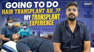 Going to Do Hair Transplant ah..? @CherryVlogsCV  Transplant Experience | Tuberbasss