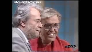 [1989, Mezzogiorno è] Gianfranco Funari e le nacchere con la dentiera