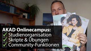 AKAD University: Ich zeige Onlinecampus & Skripte fürs Fernstudium (2024)