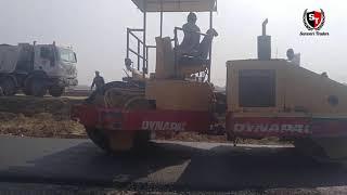 Modern Road Construction Asphalt Laying At Dha Lahore (Sarwari Traders)