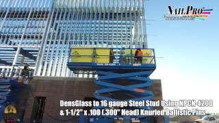 Densglass to Steel Stud