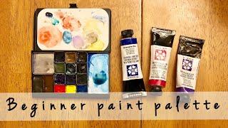 Picking a watercolor palette | Daniel Smith | Pocket Palette | Beginner Palette