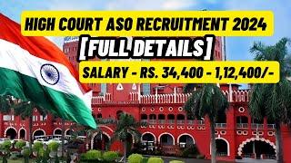 Orissa High Court ASO Recruitment 2024 #governmentjobs #govtjobs