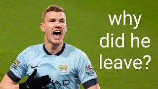 Edin Dzeko at Manchester City was a problem...