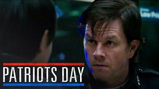 'Tense Confrontation in Watertown' Scene | Patriots Day