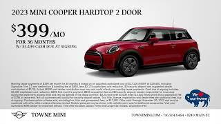 Towne MINI 2023 MINI Cooper Hardtop 2 Door | Only 399/Mo*