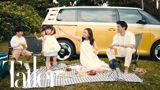 Electric family fun: Cheryl Wee and Roy Fong’s day out with the new Volkswagen ID. Buzz