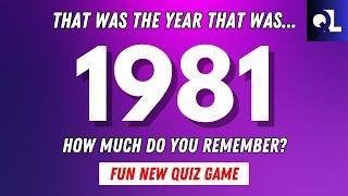 How Well Do You Remember The 80s?. Test Your Memory With This New Trivia Quiz Game.