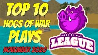 Top 10 Hogs of War League Plays | November 2020