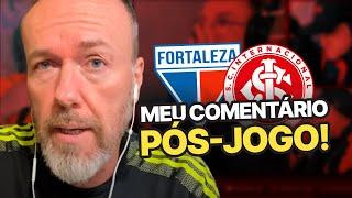 UMA VERGONHA PRA FECHAR O ANO! | O COMENTÁRIO DE FABIANO BALDASSO APÓS FORTALEZA 3 X 0 INTER