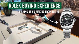 Retail Therapy: Buying New Rolex Air King From The AD