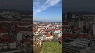 #cityscape from castle hill in #Ljubljana #slovenia