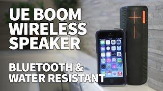 UE Boom Bluetooth Wireless Speaker Review - Logitech Ultimate Ears Water Resistant Speaker