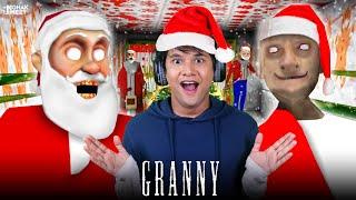 GRANNY GRANDPA KA CHRISTMAS : ग्रैनी | CHRISTMAS SPECIAL | HORROR GAME GRANNY | MOHAK MEET GAMING