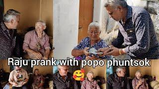 Raju prank with popo today. #tibetan #tibetanvlogger #tibetanyoutuber