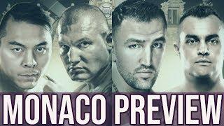 MONACO PREVIEW: ZHILEI ZHANG v ANDRIY RUDENKO, & HUGHIE FURY v PAVEL SOUR