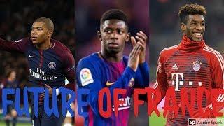 Future of France - Kylian Mbappe, Ousmane Dembele & Kingsley Coman - Skills, Goals & Dribbles 2018