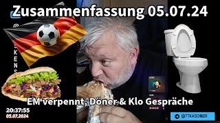 05.07.24  Zusammenfassung Basti & Chanti - Em verpennt, Döner und Klo Gespräche