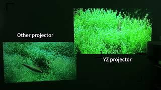 FUNPHENIX: YZ High Brightness FHD 1080P Smart Linux Movin system Projector