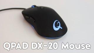 QPAD DX-20 Optical Gaming Mouse Review! [THE BEST OPTICAL SENSOR?!]