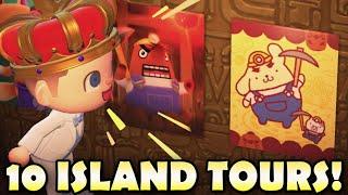  10 VIEWER ISLAND TOURS! Visiting YOUR Islands in Animal Crossing New Horizons!