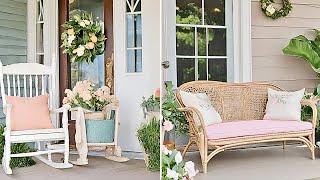 Charming Farmhouse Spring Porch Decor: Elevate Your Home's Entrance