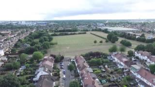 More drone tests. Kids in the park