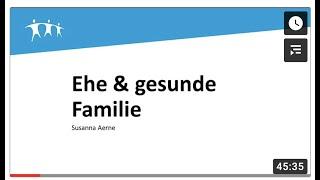 Ehe und gesunde Familie Susanna Aerne