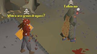 Testing Players to see if they would Lure a Noob (if they do I PK them)