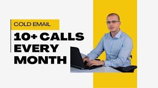 How to book 10 sales calls per month with cold email