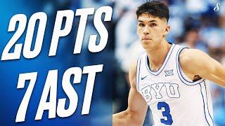 Egor Demin Drops 20 PTS & 7 AST In BYU's 2nd Game | Nov 8, 2024