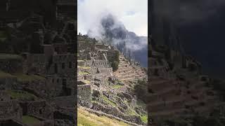 walking in Machu Picchu #machupicchu #cusco #peru #travel #hiking #southamerica #shorts