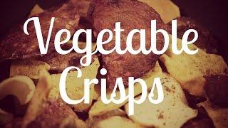 Homemade Vegetable Crisps | Microwave in minutes!