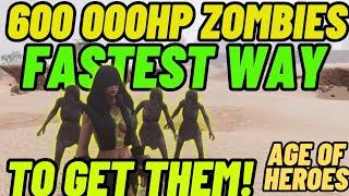 Conan Exiles Age of Heroes Fastest way to get 600 000Hp zombies