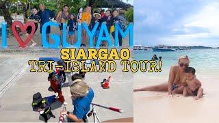 GRABE ANG GANDA NG MGA ISLA NG SIARGAO!! TRI-ISLAND TOUR!! TOTOO NGA ANG SUMPA!