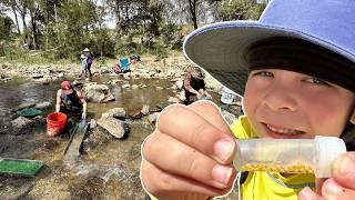 Family Gold Hunting Down Under: Turon River Success!