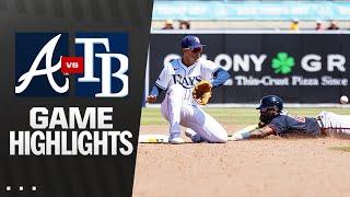 Braves vs. Rays Game Highlights (4/13/25) | MLB Highlights