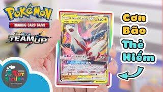 Tìm thấy thẻ hiếm nhất của Pokemon TCG Team Up ToyStation 362