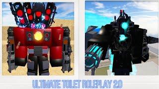 Ultimate skibidi toilet roleplay 2 .0 showcasing every titan update 73