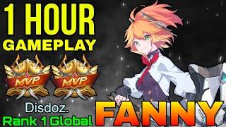 Show No Mercy Fanny 1 Hour Gameplay - Top 1 Global Fanny by Disdoz. - Mobile Legends