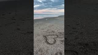 A Heart on the beach ️